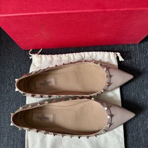 Valentino Rockstud Flats